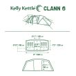 OFFER: 'Clann' - 6 Person Tent + FREE 'Base Camp' Kettle - More Specs