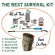 Survival kit for camping and emergency preparedness