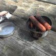 Stainless Steel 'Trekker' Kelly Kettle (0.6ltr) - Basic Kit - Sausages