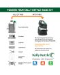 Stainless Steel 'Scout' Kettle Basic Kit (1.2ltr) - Packing