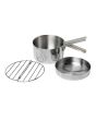 Stainless Steel 'Scout' Kettle Basic Kit (1.2ltr) - Cook Set