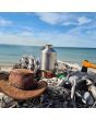 'Scout' 41 fl.oz. Camp Kettle (Stainless Steel) - At the Beach