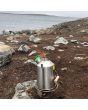'Scout' 41 fl.oz. Camp Kettle (Stainless Steel) - Sea and Fire