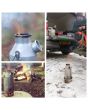 Aluminium 'Trekker' Kelly Kettle (0.6ltr) - Basic Kit - Boil Anywhere