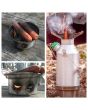 Aluminium 'Trekker' Kelly Kettle (0.6ltr) - Basic Kit - In Use