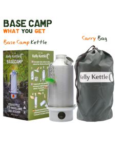 All Purpose Camp Kettle & Stove | No Fuel Needed | Kelly Kettle