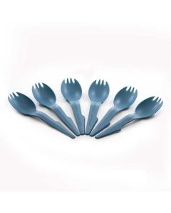 Kelly Kettle Dark Blue Spork 6 Pack
