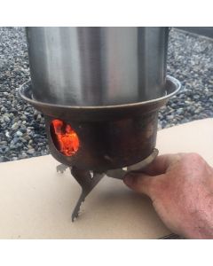 Support UNDER the Fire Base - preventing Ground scorch to Lawns, Decking, etc