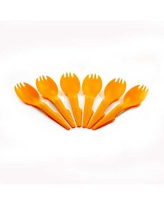 Kelly Kettle Orange Spork 6 Pack