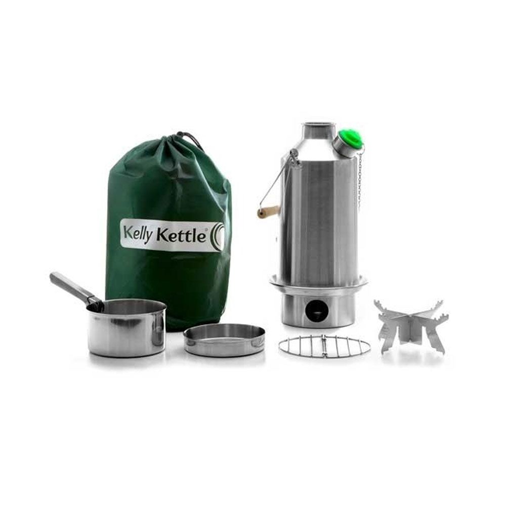 Kelly Kettle stainless steel Camp stove and quality camping kettle