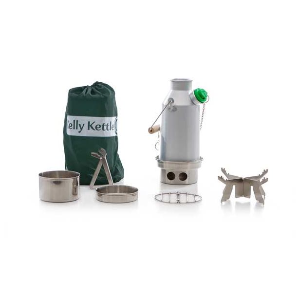 Kelly Kettle Aluminum Trekker Basic Kit