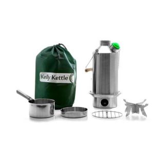 Stainless Steel 'Base Camp' Kettle (54 fl.oz) - Basic Kit