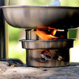 Small 'Trekker' SST Kettle - Camping Kettle & Stove, Camp Equipment, Camp  Cookware, Survival kit