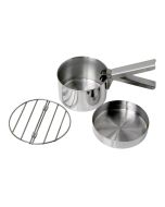Cook Set (Stainless Steel) for Trekker