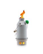 Trekker Kettle 20 fl.oz. (0.6 Ltr) In Anodised Aluminum with Steel Fire-Base