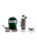 Stainless Steel 'Trekker' Kelly Kettle (0.6ltr) - Basic Kit