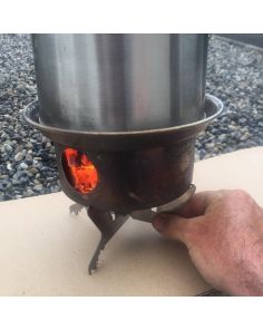 Support UNDER the Fire Base - preventing Ground scorch to Lawns, Decking, etc